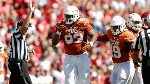 The Longhorns' old soul: Texas DT Paul Boyette talks marriage, his pit bull puppy and what's next in Austin